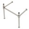 Kingston Brass VPB3328SQ6 28-Inch Stainless Steel Console Sink Legs, Polished Nickel VPB3328SQ6 - alternate 1